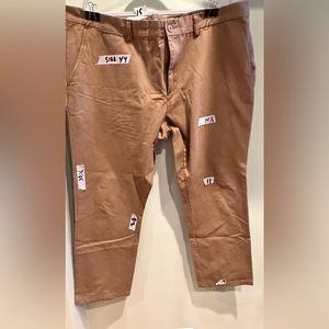 Old Navy Chino pants size 44 tan professionally altered